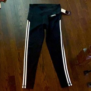 Striped Adidas leggings